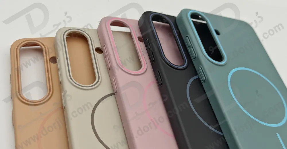 قاب محافظ مگ سیف Samsung Galaxy S25 FE سری Syndee