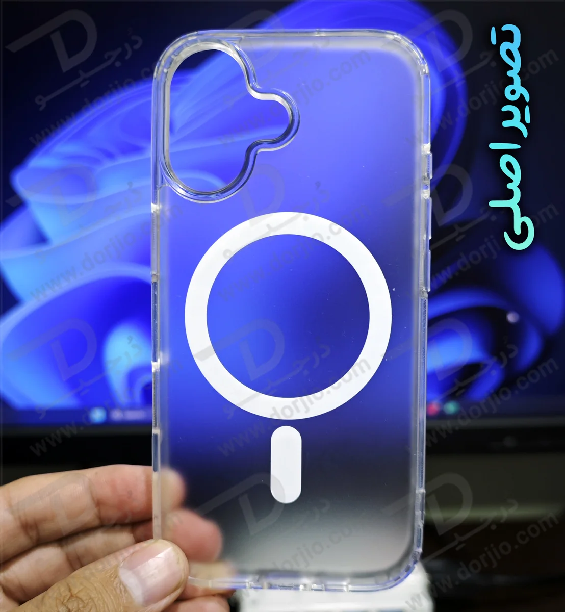 قاب نیمه شفاف مات مگنتی iPhone 17