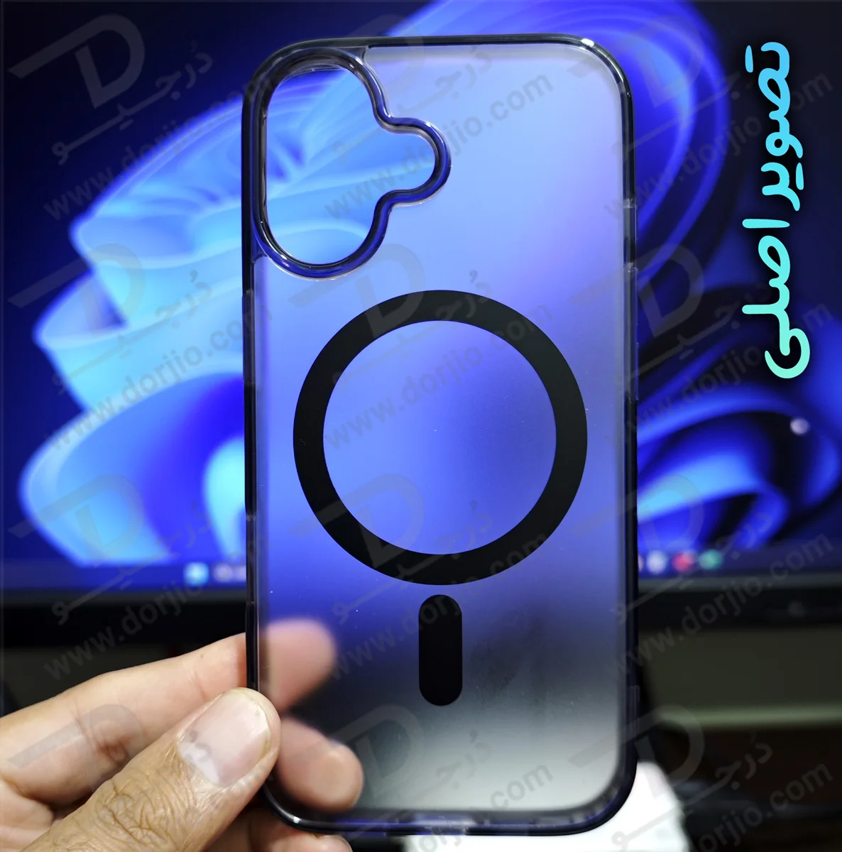 قاب نیمه شفاف مات مگنتی iPhone 17