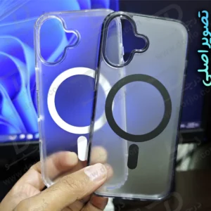 قاب نیمه شفاف مات مگنتی iPhone 17