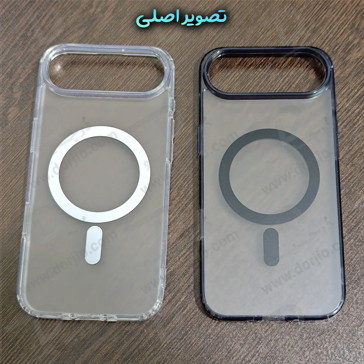 قاب نیمه شفاف مات مگنتی iPhone 17 Air قاب نیمه شفاف مات مگنتی iPhone 17 Air