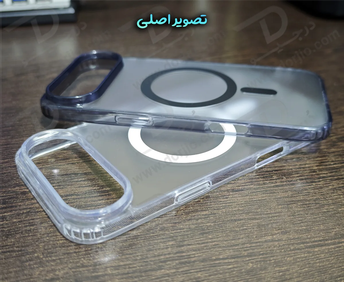 قاب نیمه شفاف مات مگنتی iPhone 17 Air قاب نیمه شفاف مات مگنتی iPhone 17 Air