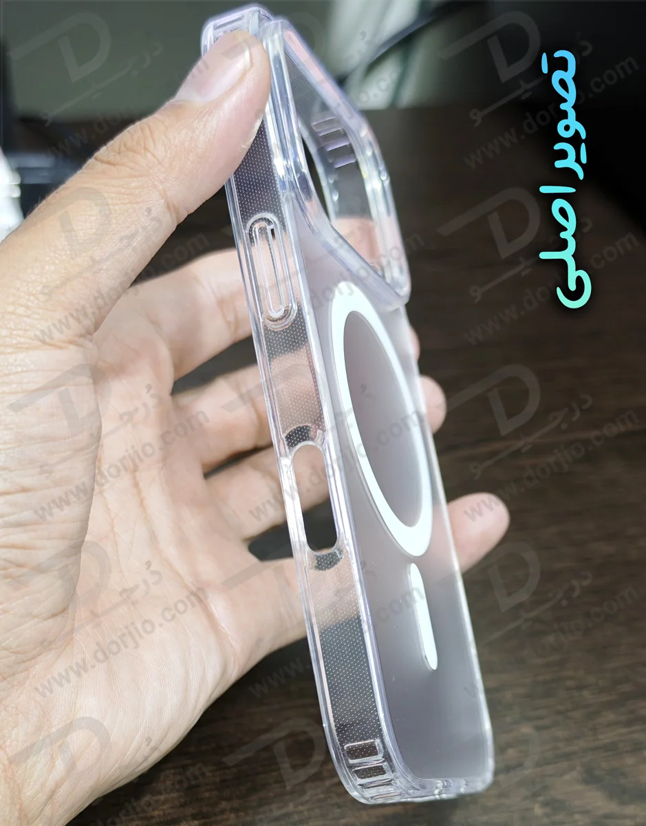 قاب نیمه شفاف مات مگنتی iPhone 17 Pro