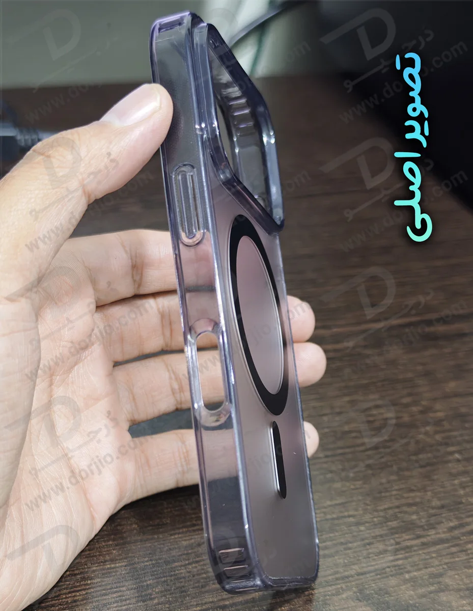 قاب نیمه شفاف مات مگنتی iPhone 17 Pro