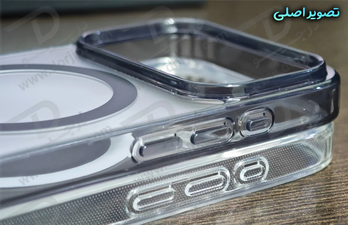 قاب نیمه شفاف مات مگنتی iPhone 17 Pro قاب نیمه شفاف مات مگنتی iPhone 17 Pro