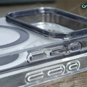 قاب نیمه شفاف مات مگنتی iPhone 17 Pro Max