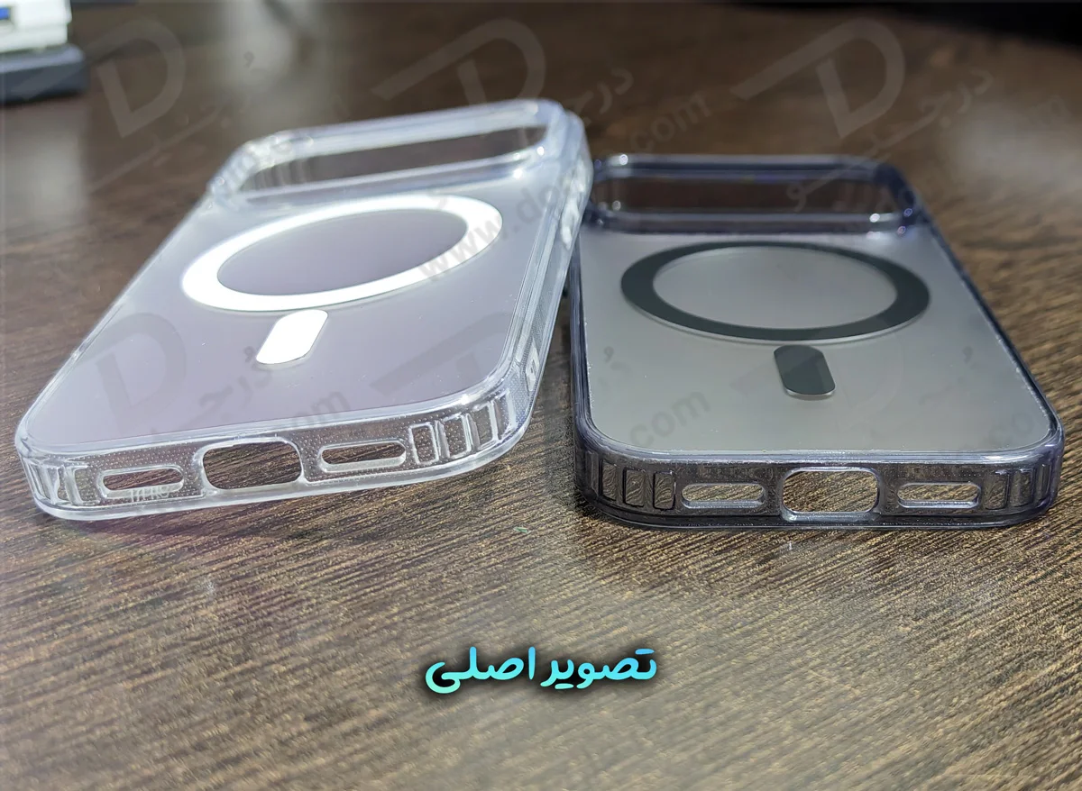 قاب نیمه شفاف مات مگنتی iPhone 17 Pro Max قاب نیمه شفاف مات مگنتی iPhone 17 Pro Max