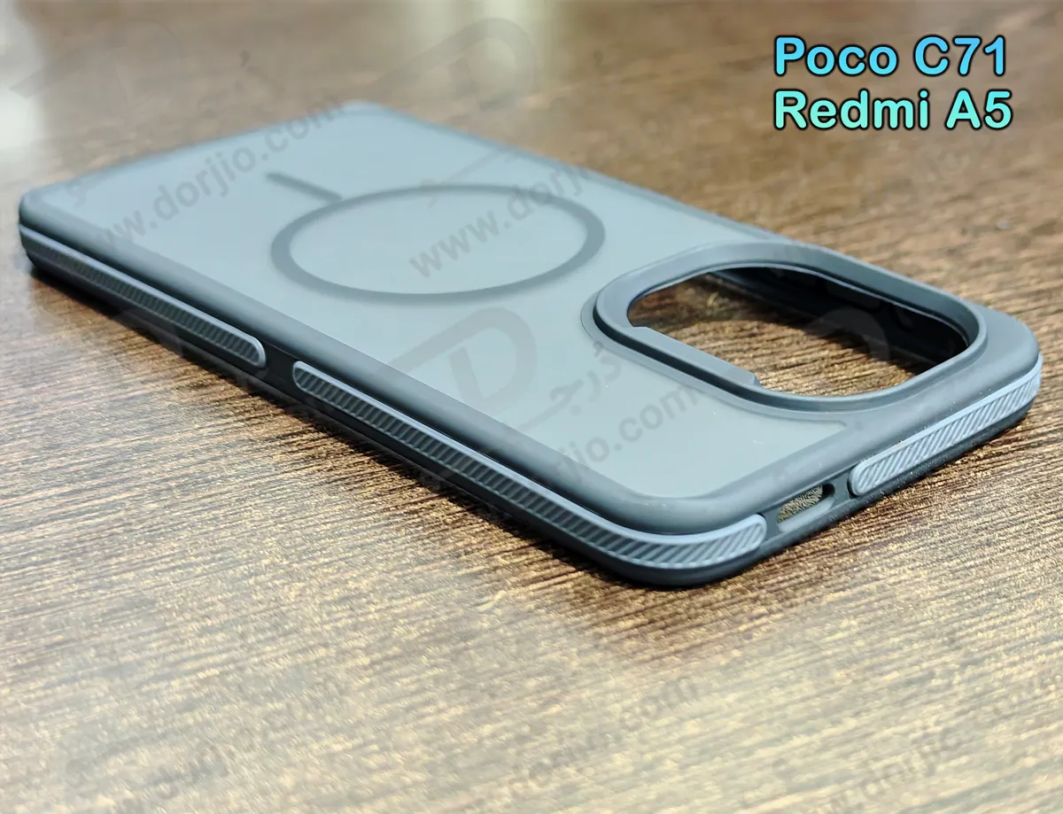 قاب پشت مات طرح مگسیف Xiaomi Poco C71