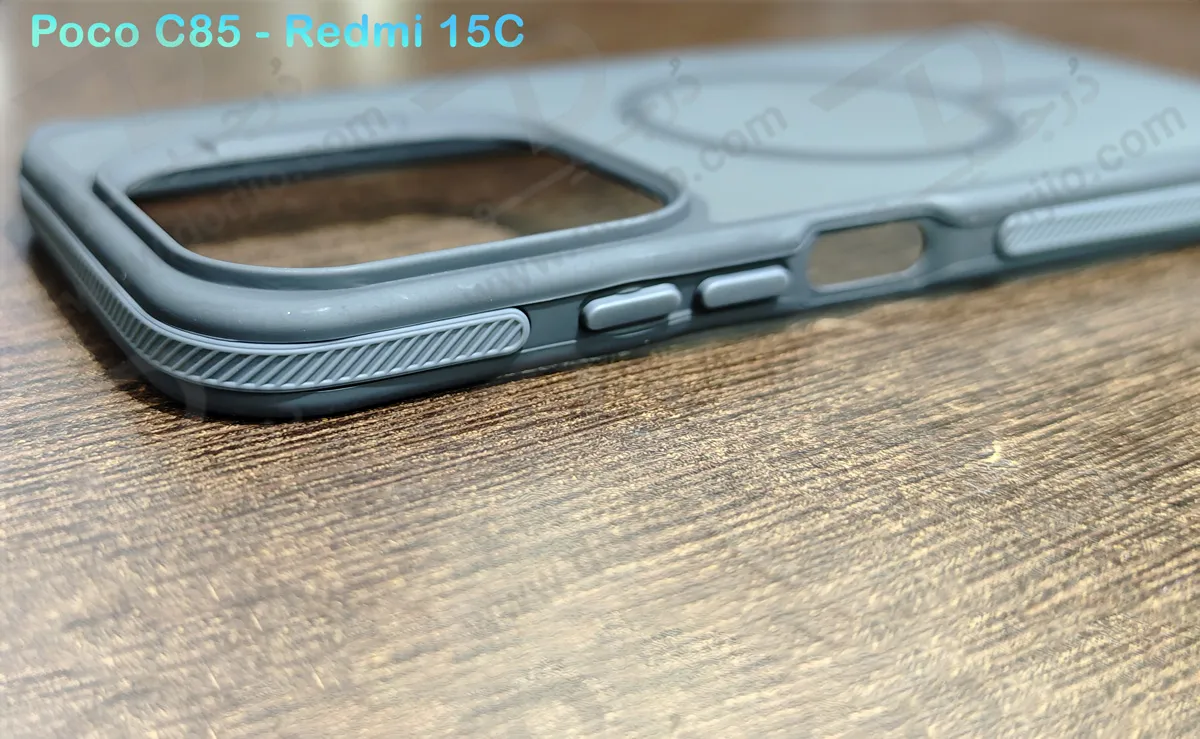 قاب پشت مات طرح مگسیف Xiaomi Redmi 15C