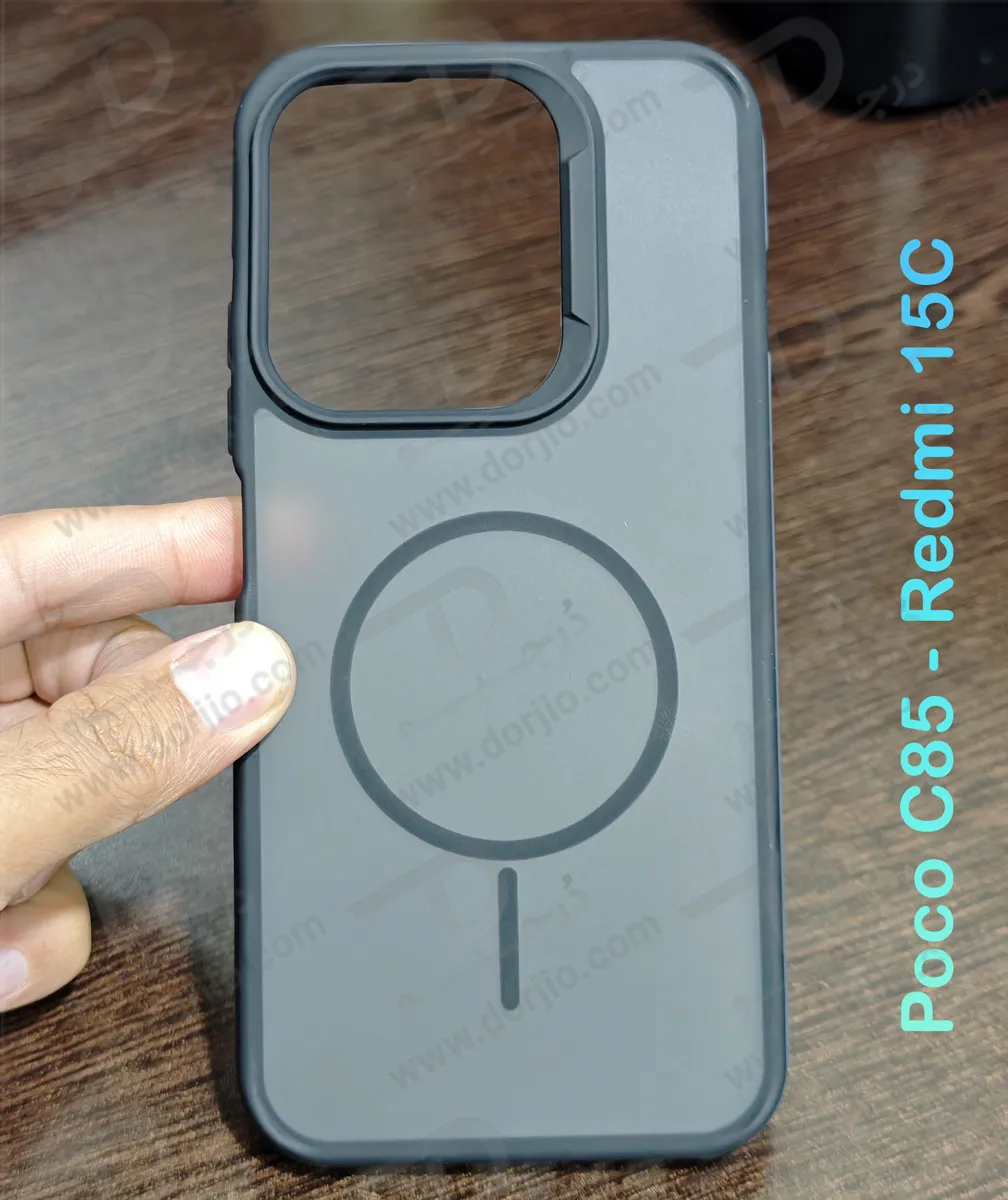 قاب پشت مات طرح مگسیف Xiaomi Redmi 15C