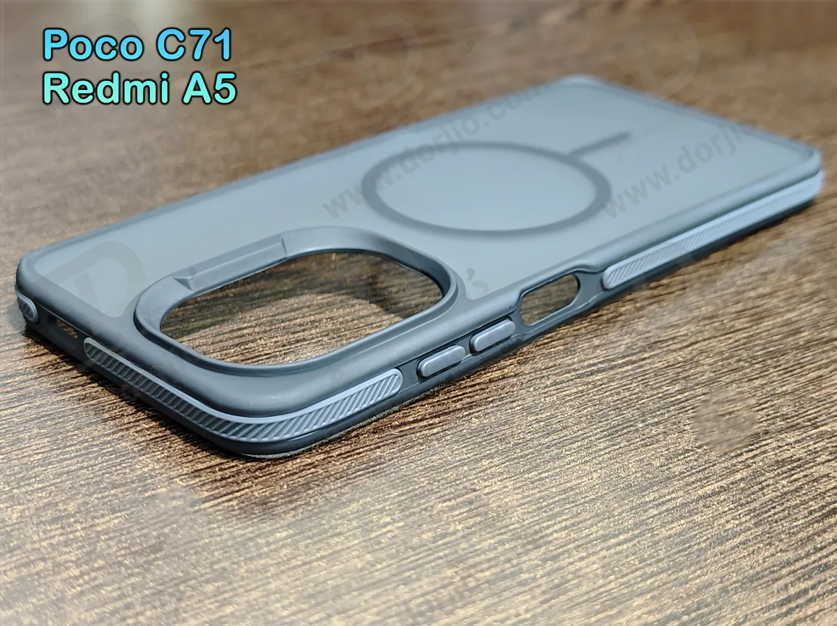 قاب پشت مات طرح مگسیف Xiaomi Poco C71