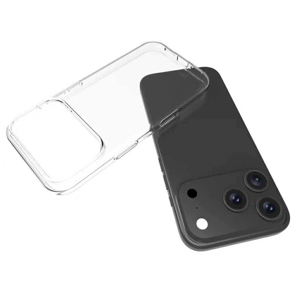 قاب ژله ای شفاف iPhone 17 Pro Max