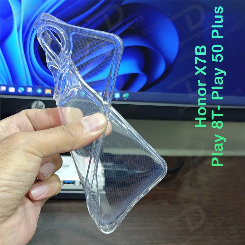 قاب ژله‌ای شفاف فول کاور Honor Play 8T