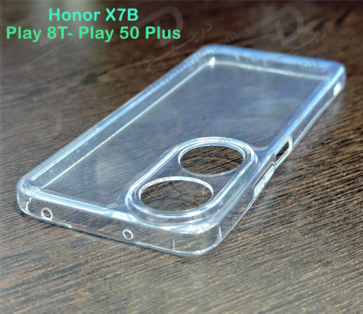 قاب ژله‌ای شفاف فول کاور Honor Play 8T