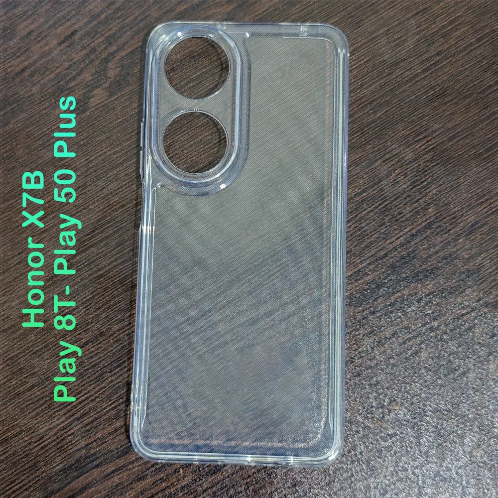 قاب ژله‌ای شفاف فول کاور Honor X7B