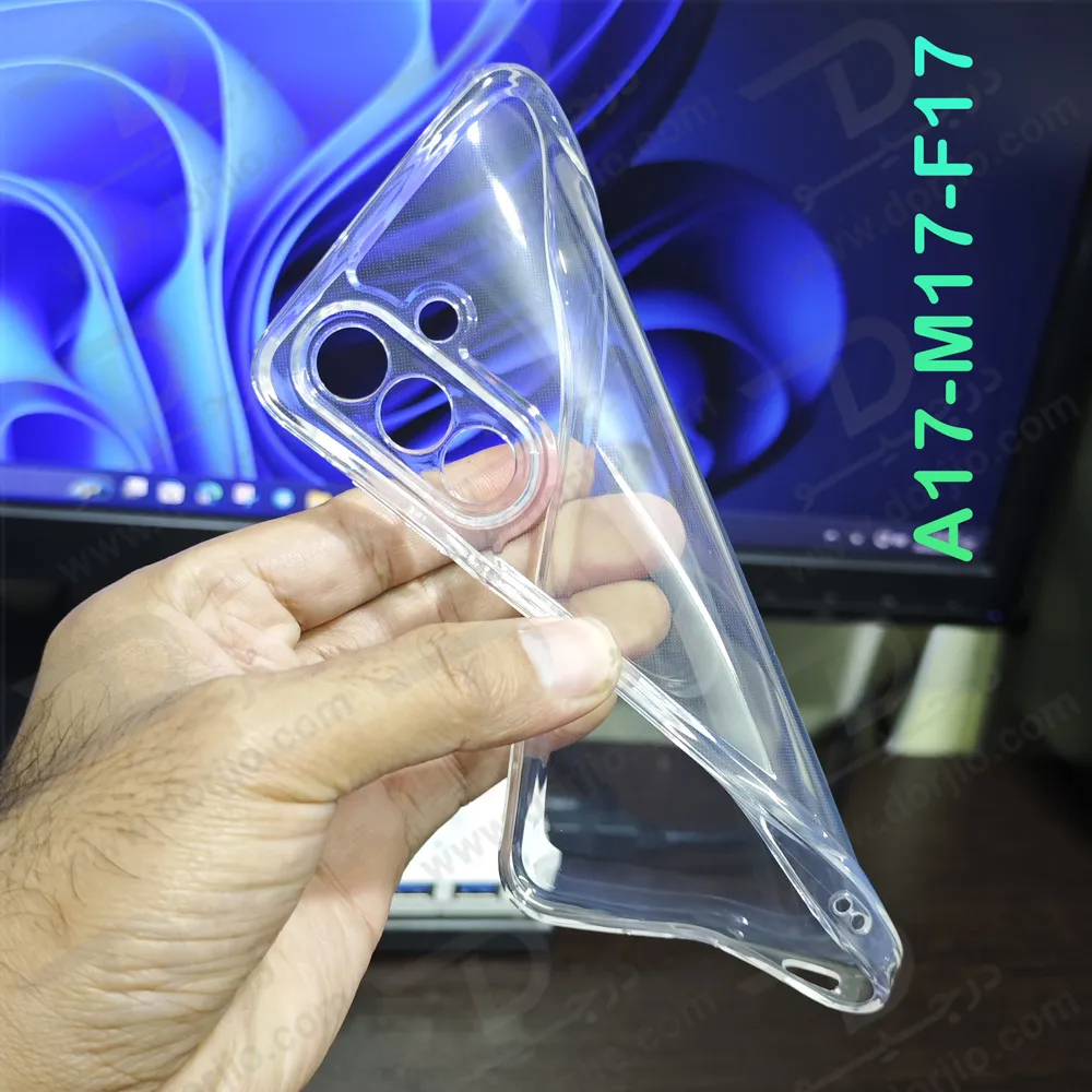 قاب ژله‌ای شفاف فول کاور Samsung Galaxy A17