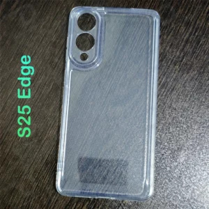 قاب ژله‌ای شفاف فول کاور Samsung Galaxy S25 Edge