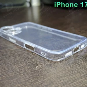 قاب ژله‌ای شفاف فول کاور iPhone 17