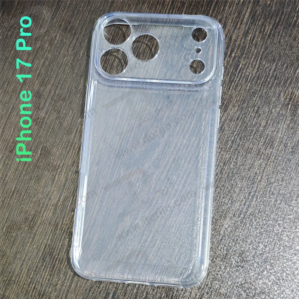 قاب ژله‌ای شفاف فول کاور iPhone 17 Pro