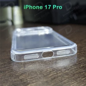 قاب ژله‌ای شفاف فول کاور iPhone 17 Pro