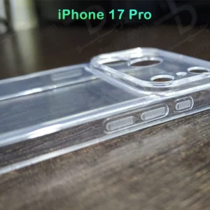 قاب ژله‌ای شفاف فول کاور iPhone 17 Pro