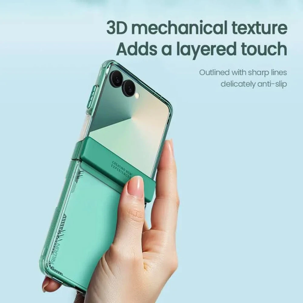 قاب کریستالی amsung Galaxy Z Flip 7 مارک نیلکین مدل Iceblade قاب کریستالی amsung Galaxy Z Flip 7 مارک نیلکین مدل Iceblade