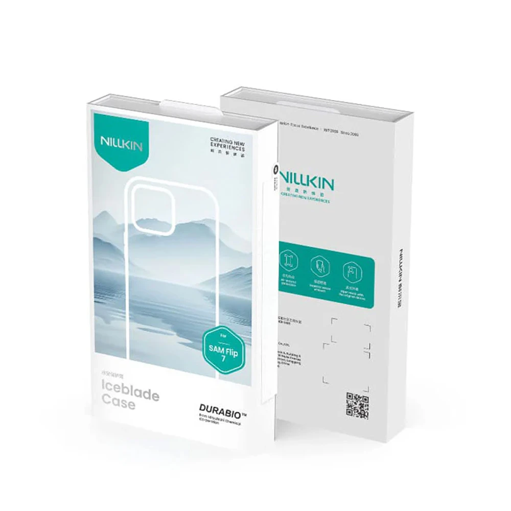 قاب کریستالی amsung Galaxy Z Flip 7 مارک نیلکین مدل Iceblade قاب کریستالی amsung Galaxy Z Flip 7 مارک نیلکین مدل Iceblade