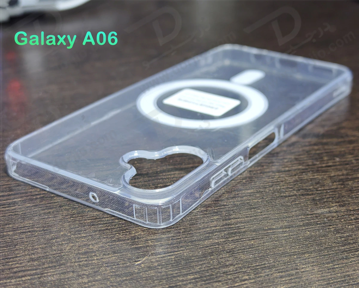قاب کریستالی شفاف مگنتی Samsung Galaxy A06