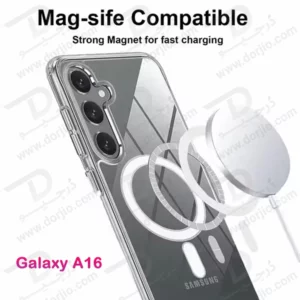 قاب کریستالی شفاف مگنتی Samsung Galaxy A16