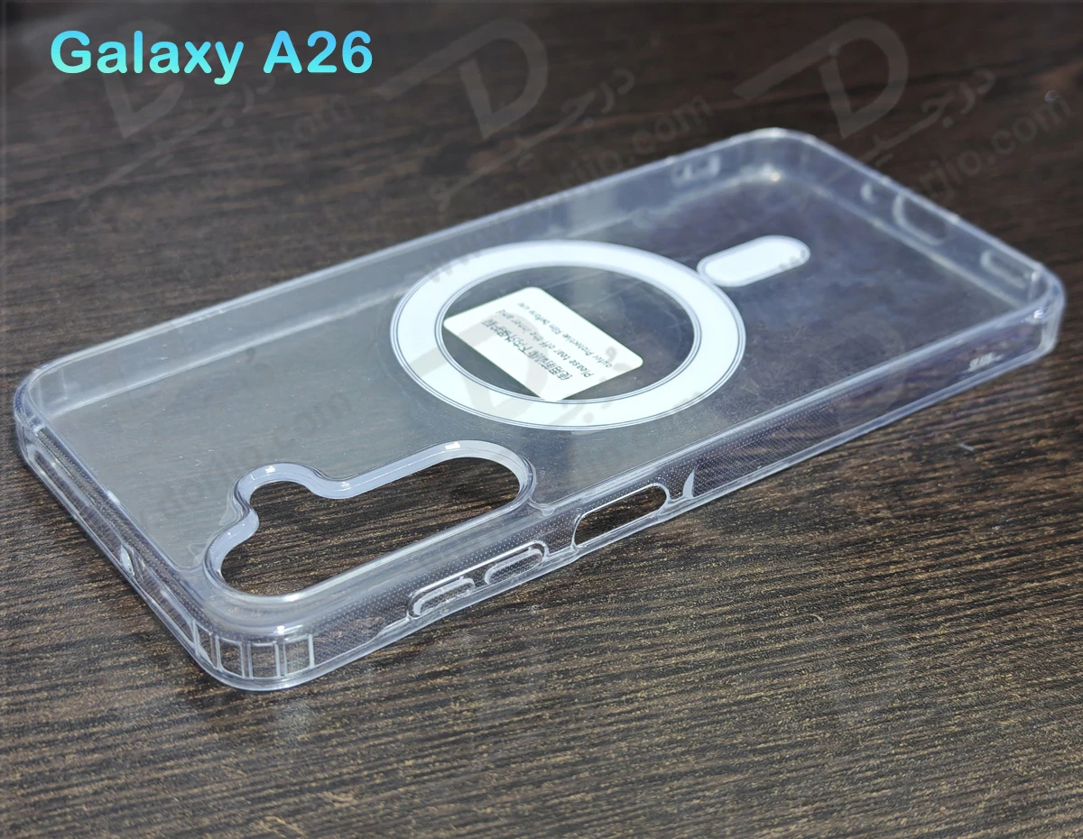 قاب کریستالی شفاف مگنتی Samsung Galaxy A26