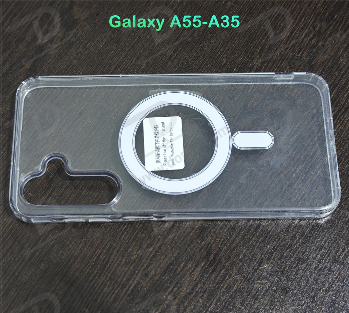 قاب کریستالی شفاف مگنتی Samsung Galaxy A35