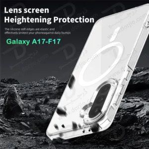 قاب کریستالی شفاف مگنتی Samsung Galaxy F17