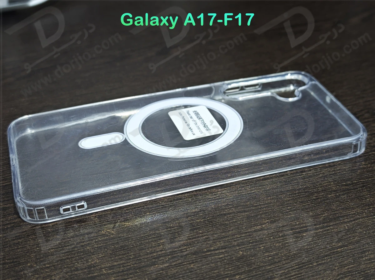 قاب کریستالی شفاف مگنتی Samsung Galaxy F17 قاب کریستالی شفاف مگنتی Samsung Galaxy F17