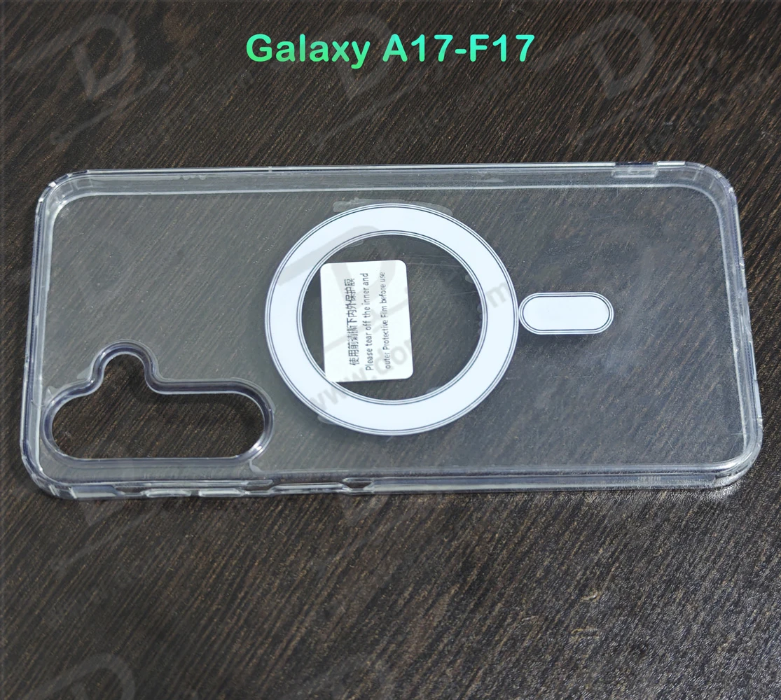 قاب کریستالی شفاف مگنتی Samsung Galaxy F17 قاب کریستالی شفاف مگنتی Samsung Galaxy F17