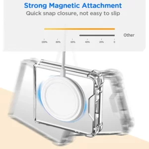 قاب کریستالی شفاف مگنتی Samsung Galaxy Z Flip 7