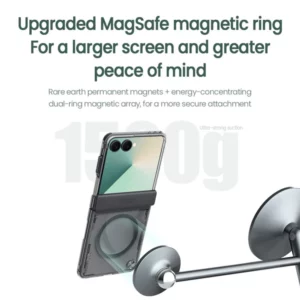 قاب کریستالی مگ سیف Samsung Galaxy Z Flip 7 مارک نیلکین مدل Iceblade Magnetic