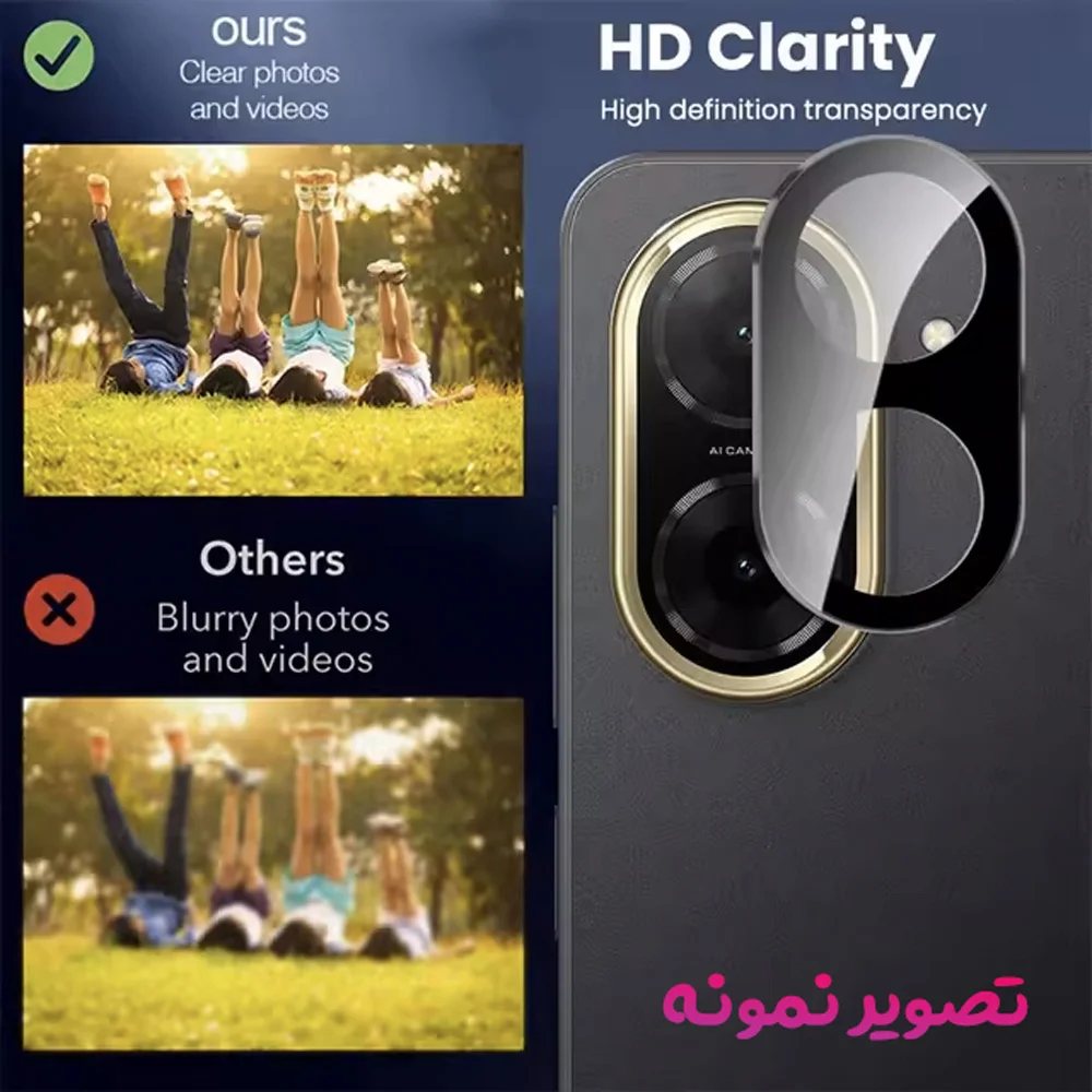 محافظ لنز Poco C71 مدل 3D