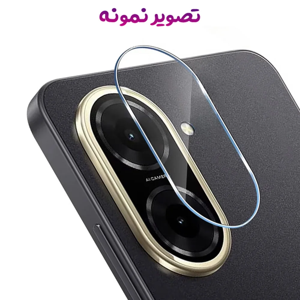 محافظ لنز Poco C71 مدل تمام شفاف