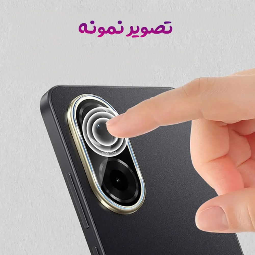 محافظ لنز Poco C71 مدل تمام شفاف