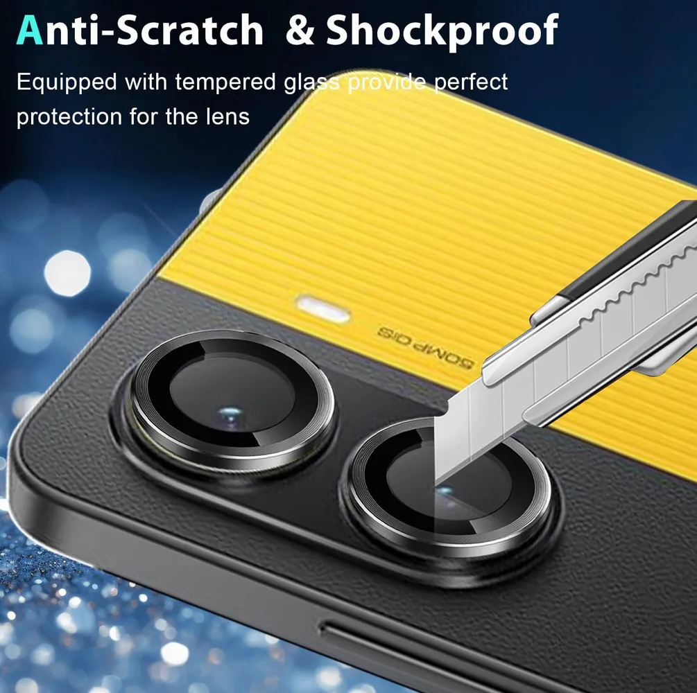 محافظ لنز دوربین رینگی Xiaomi Poco X7 Pro