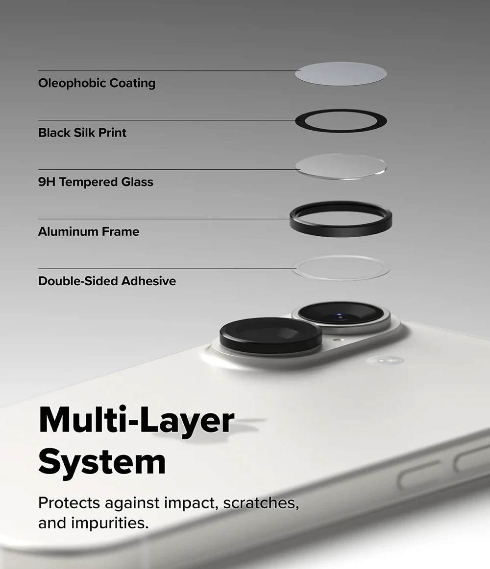 محافظ لنز دوربین رینگی iPhone 17