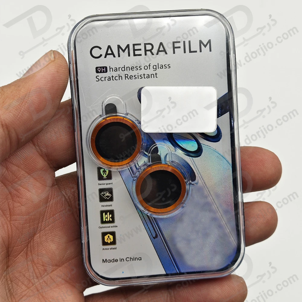 محافظ لنز دوربین رینگی iPhone 17-Dorjio