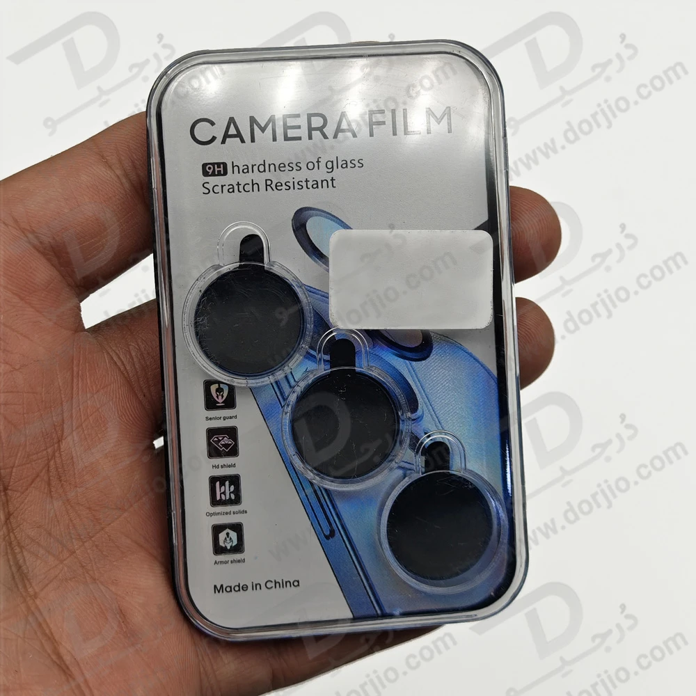 محافظ لنز دوربین رینگی iPhone 17 Pro Max-Dorjio