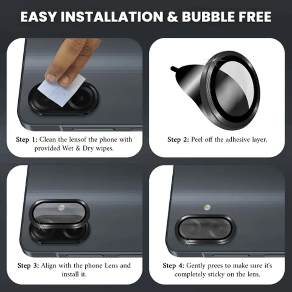 محافظ لنز فلزی فول کاور دوربین Samsung Galaxy F07