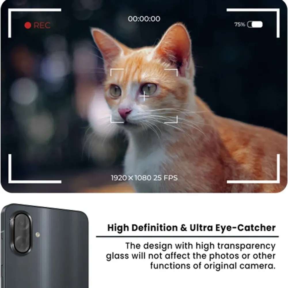 محافظ لنز فلزی فول کاور دوربین Samsung Galaxy M07