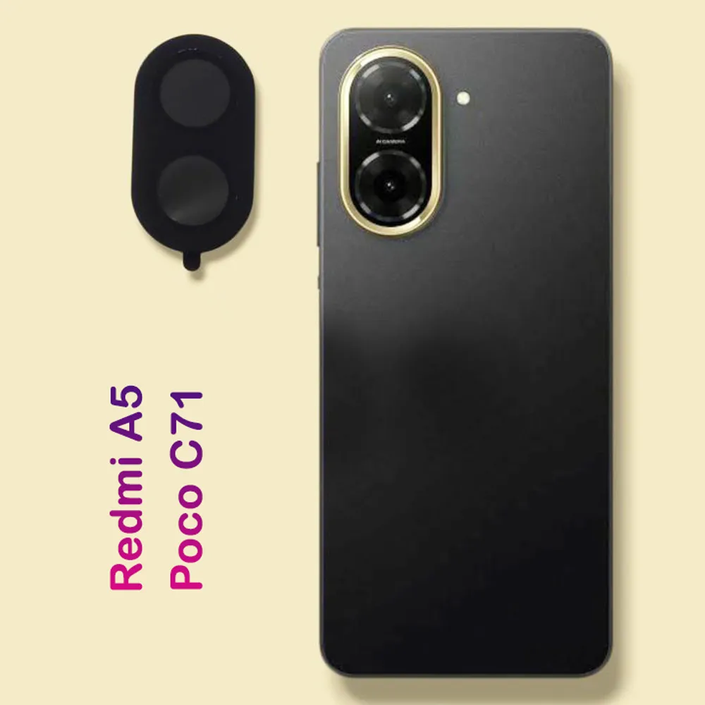 محافظ لنز فلزی فول کاور دوربین Xiaomi Redmi A5 محافظ لنز فلزی فول کاور دوربین Xiaomi Redmi A5