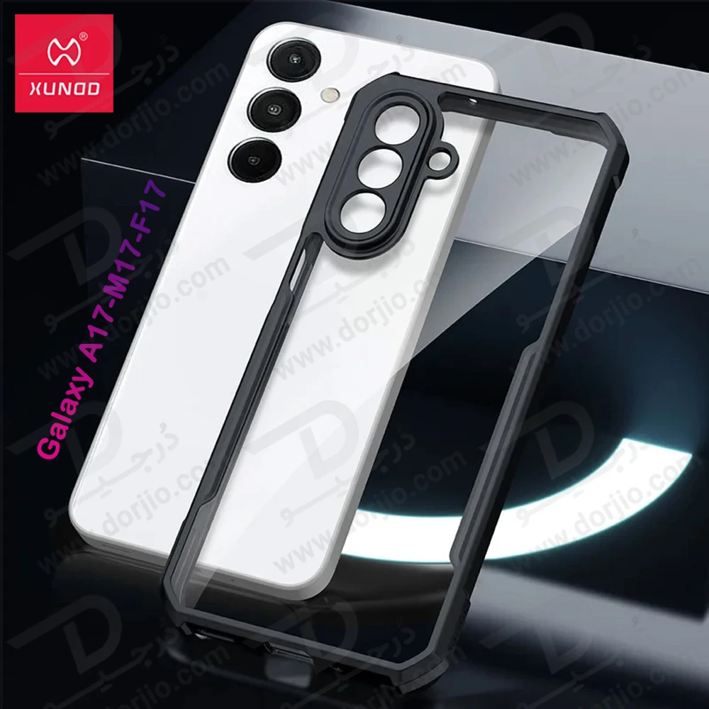 کریستال شیلد شفاف Samsung Galaxy A17 مارک XUNDD سری Beatle