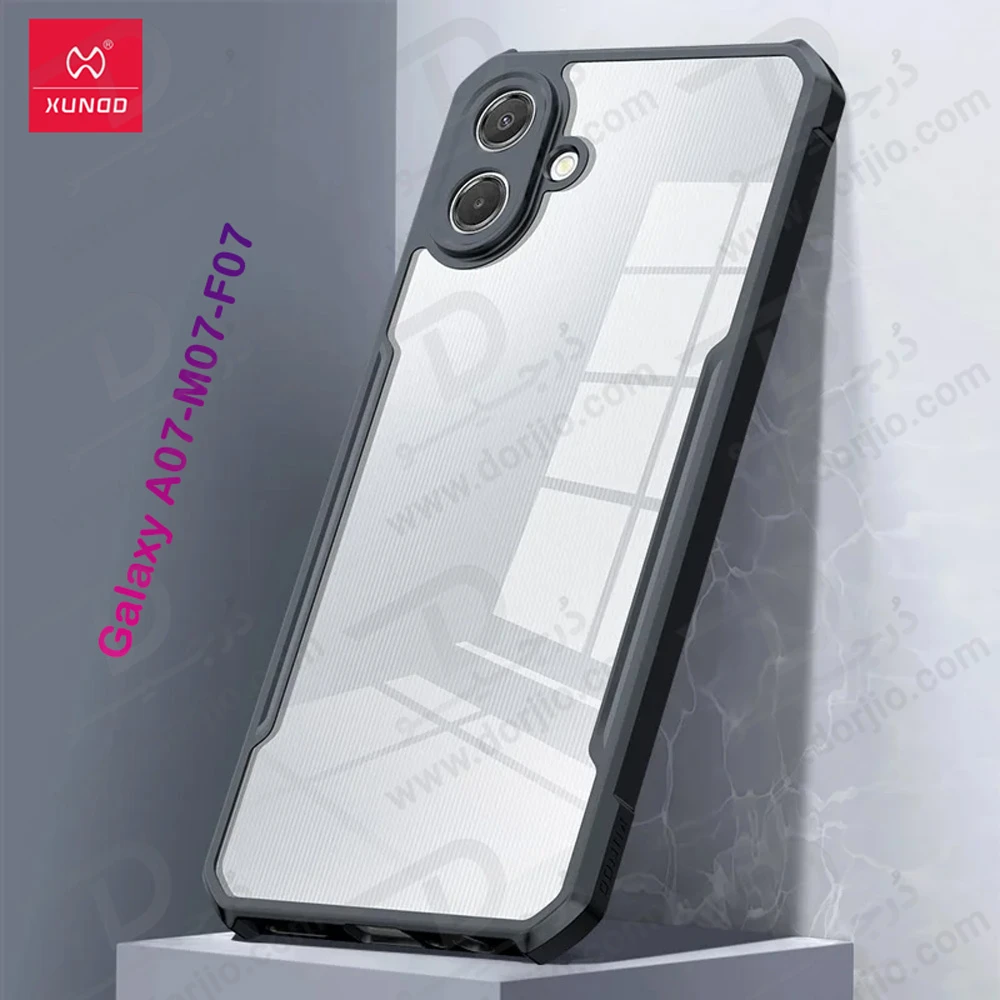 کریستال شیلد شفاف Samsung Galaxy M07-F07 مارک XUNDD سری Beatle