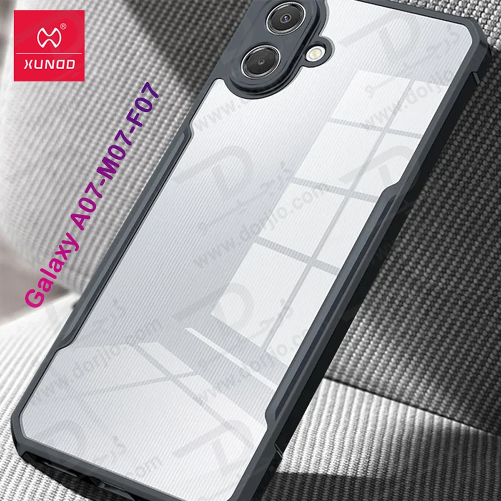 کریستال شیلد شفاف Samsung Galaxy M07-F07 مارک XUNDD سری Beatle