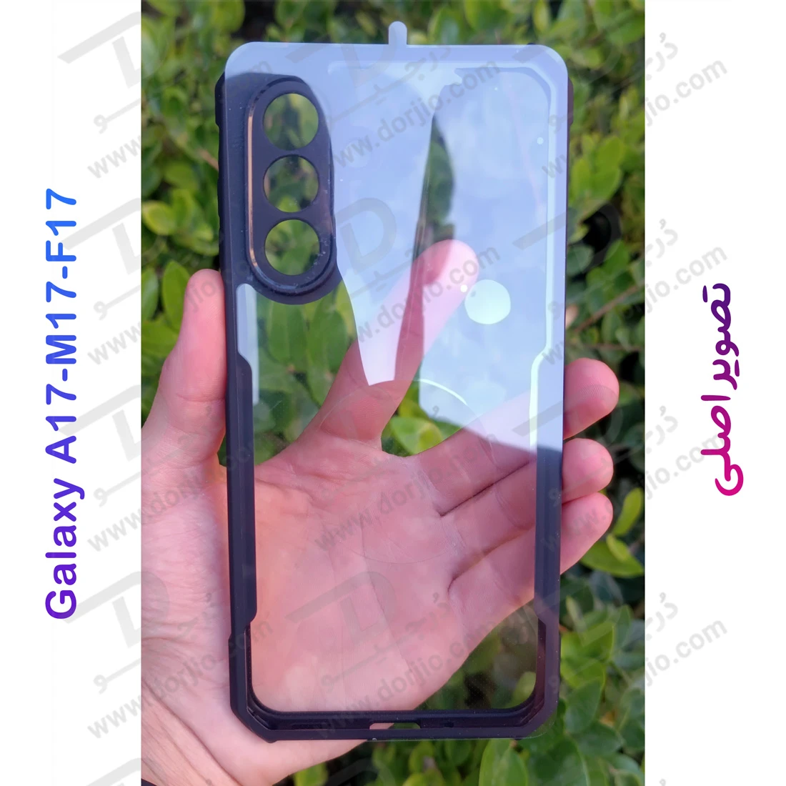 کریستال شیلد شفاف Samsung Galaxy M17-F17 مارک XUNDD سری Beatle